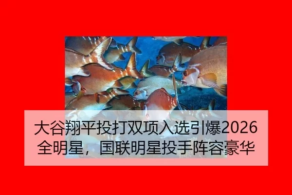 大谷翔平投打双项入选引爆2026全明星，国联明星投手阵容豪华